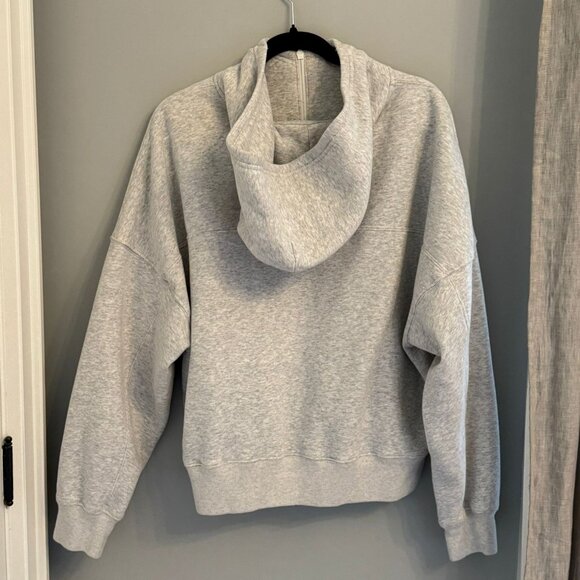 Abercrombie & Fitch Half Zip Hoodie - Grey - Size XL - Picture 2 of 2